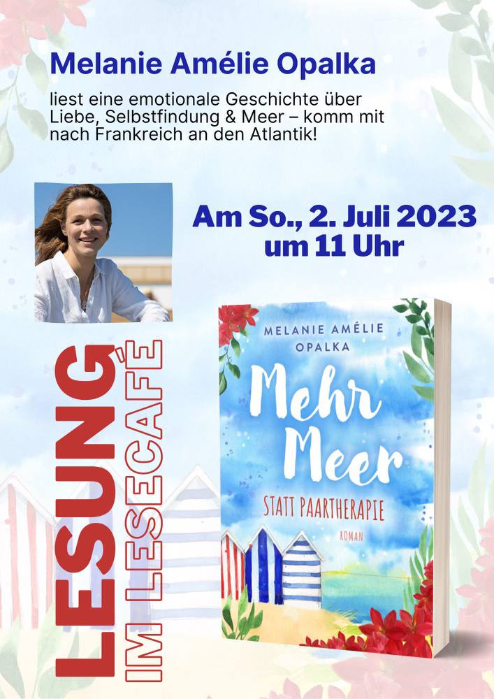 Flyer Lesung Mehr Meer